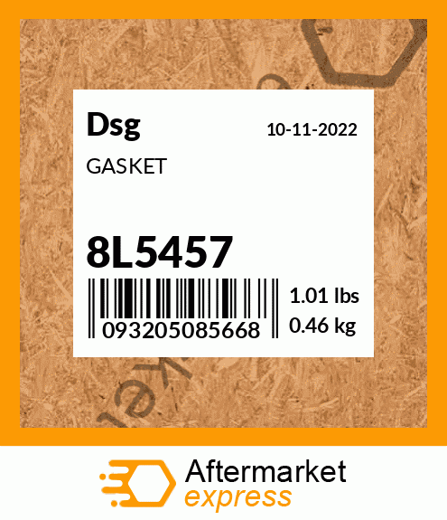 Spare part 8L5457 + GASKET