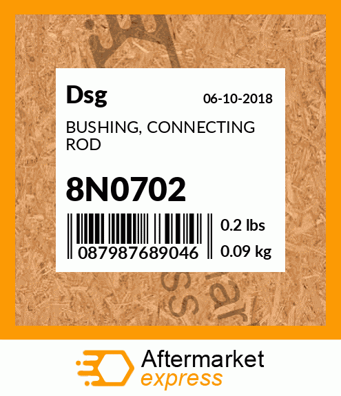 Spare part 8N0702 + BUSHING, CONNECTING ROD