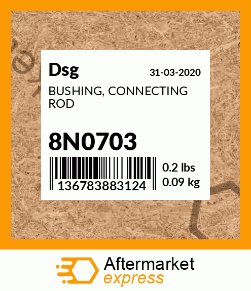 Spare part 8N0703 + BUSHING, CONNECTING ROD