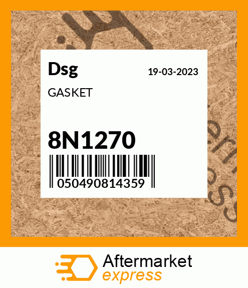 Spare part 8N1270 + GASKET