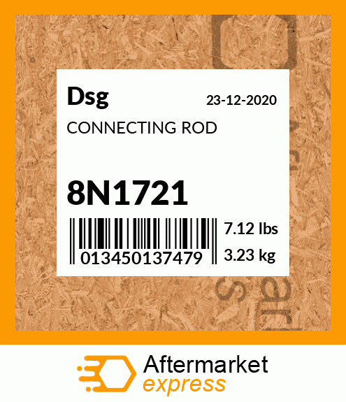 Spare part 8N1721 + CONNECTING ROD