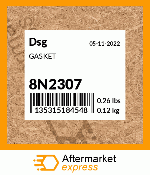 Spare part 8N2307 + GASKET