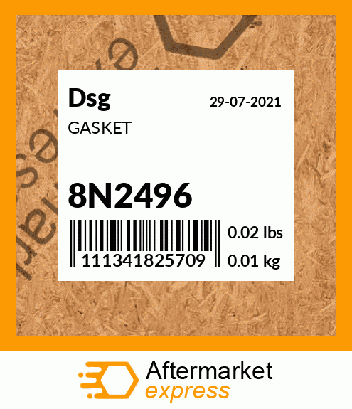 Spare part 8N2496 + GASKET