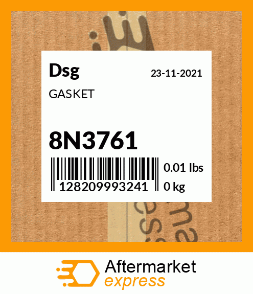 Spare part 8N3761 + GASKET