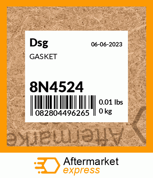 Spare part 8N4524 + GASKET