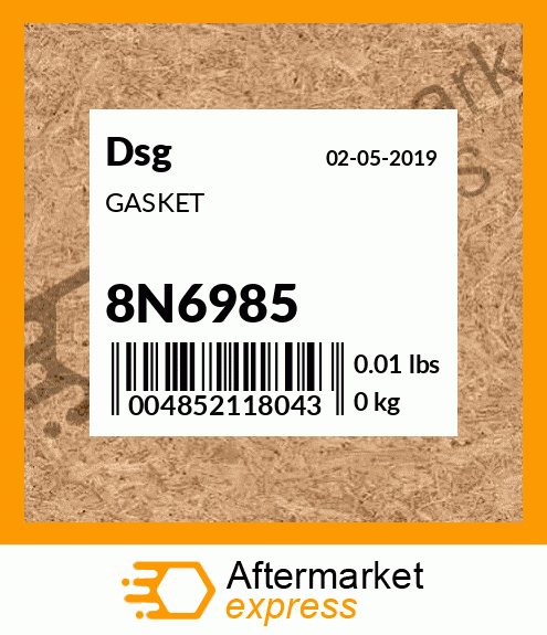 Spare part 8N6985 + GASKET