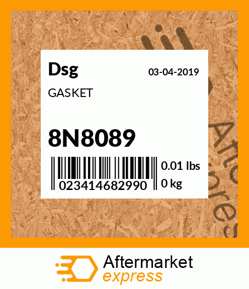 Spare part 8N8089 + GASKET