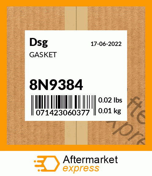 Spare part 8N9384 + GASKET