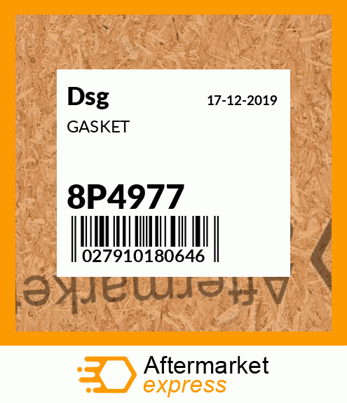 Spare part 8P4977 + GASKET