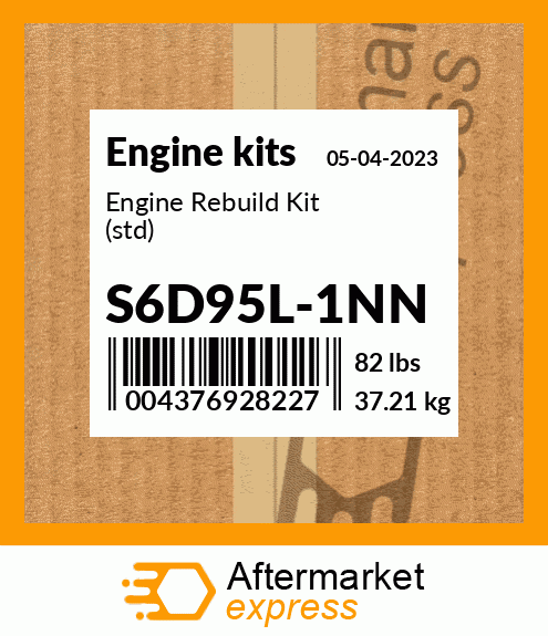 Spare part S6D95L-1NN + Engine Rebuild Kit (std)