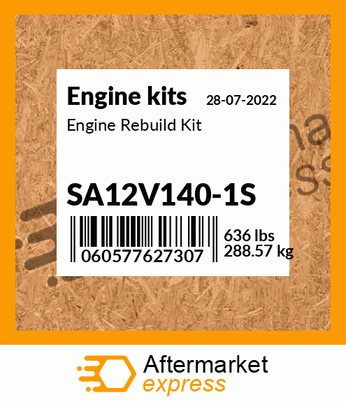 Spare part SA12V140-1S + Engine Rebuild Kit