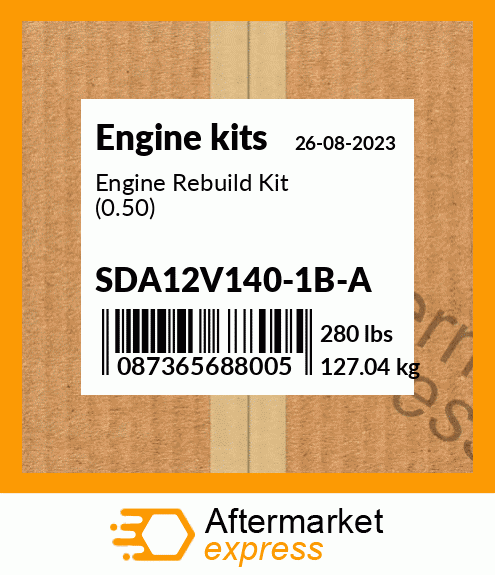 Spare part SDA12V140-1B-A + Engine Rebuild Kit (0.50)