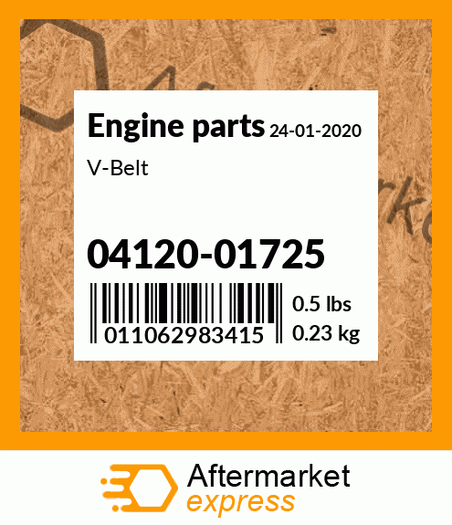 V-Belt 04120-01725