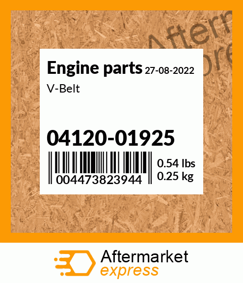 V-Belt 04120-01925