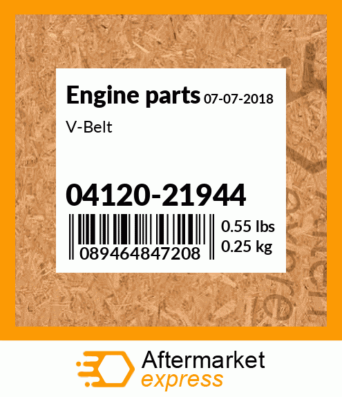 V-Belt 04120-21944