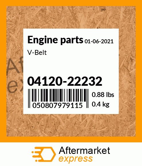 V-Belt 04120-22232