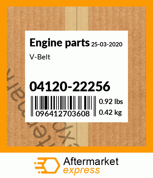 V-Belt 04120-22256