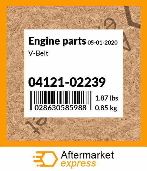 V-Belt 04121-02239