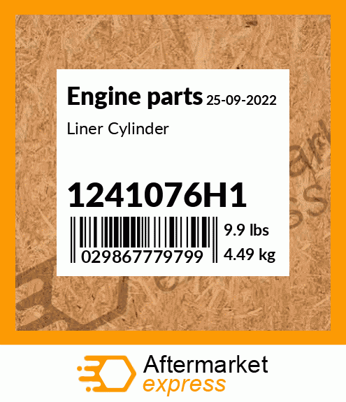 Spare part 1241076H1 + Liner Cylinder