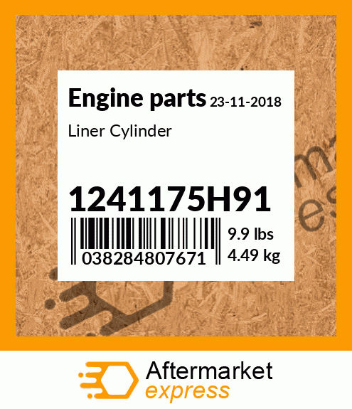 Spare part 1241175H91 + Liner Cylinder