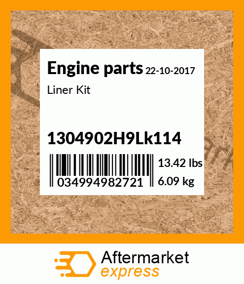 Spare part 1304902H9Lk114 + Liner Kit