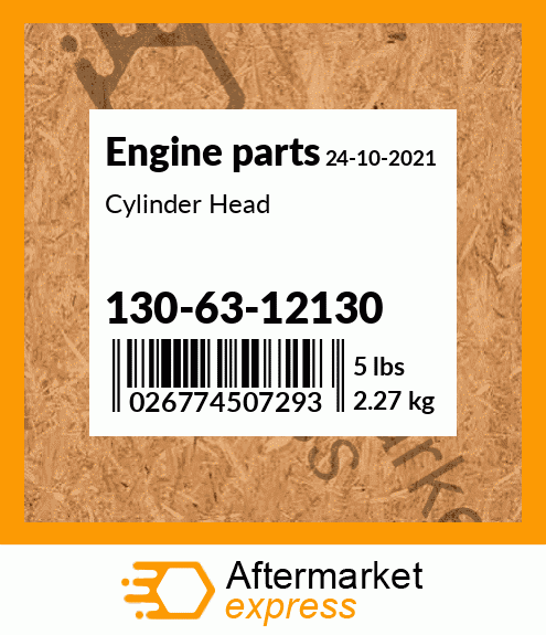 Spare part 130-63-12130 + Cylinder Head