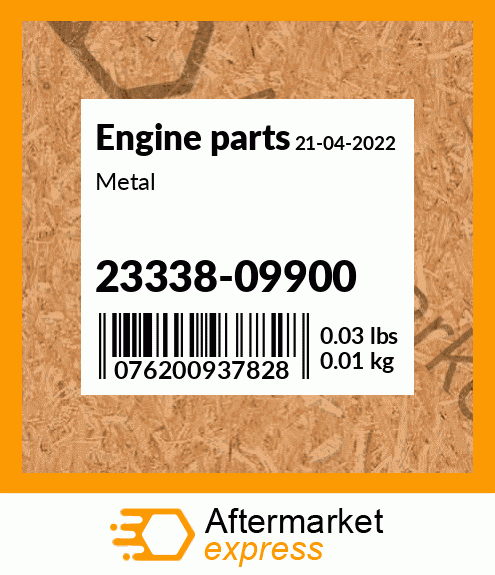 Spare part 23338-09900 + Metal