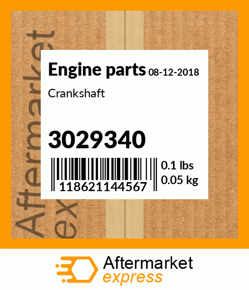 Spare part 3029340 + Crankshaft