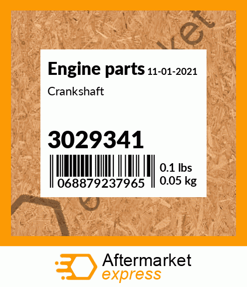 Spare part 3029341 + Crankshaft