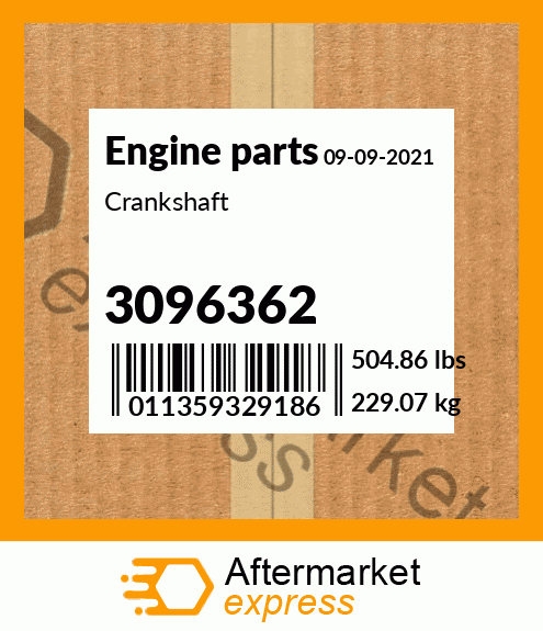 Spare part 3096362 + Crankshaft