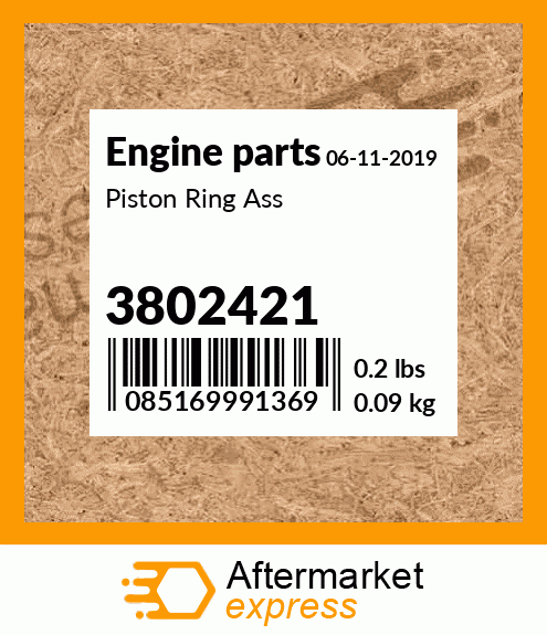 Spare part 3802421 + Piston Ring Ass