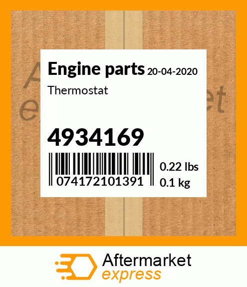 Spare part 4934169 + Thermostat