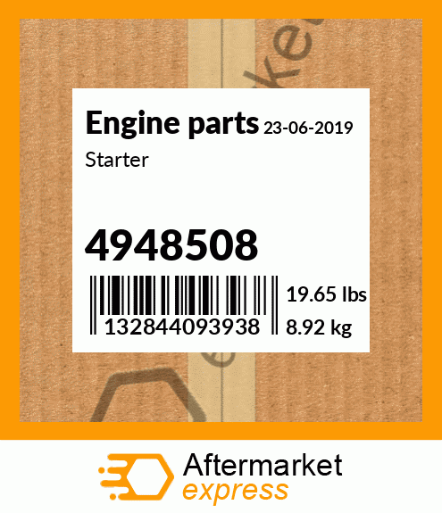 Spare part 4948508 + Starter