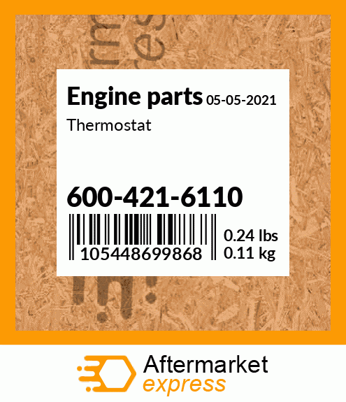 Spare part 600-421-6110 + Thermostat