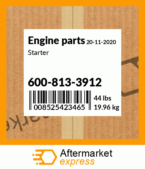 Spare part 600-813-3912 + Starter