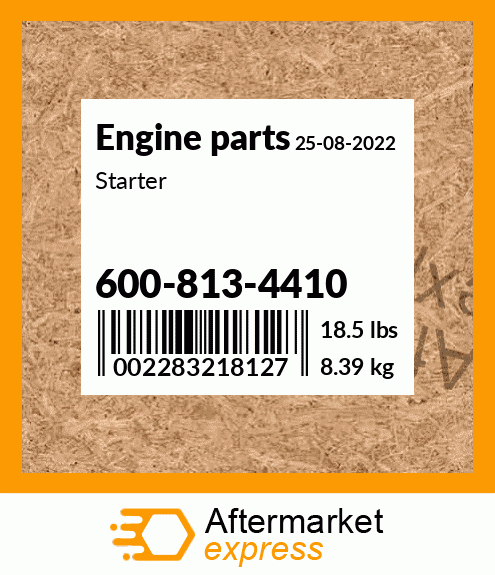 Spare part 600-813-4410 + Starter