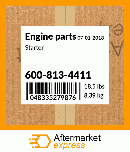 Spare part 600-813-4411 + Starter