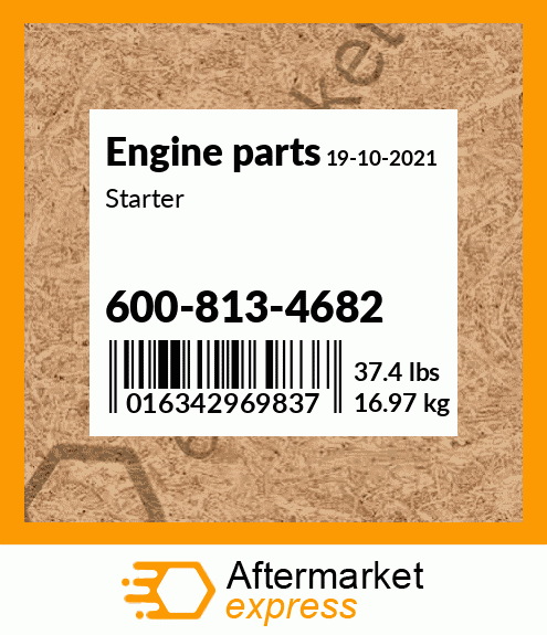 Spare part 600-813-4682 + Starter