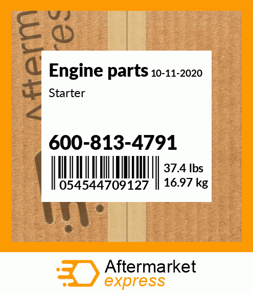 Spare part 600-813-4791 + Starter