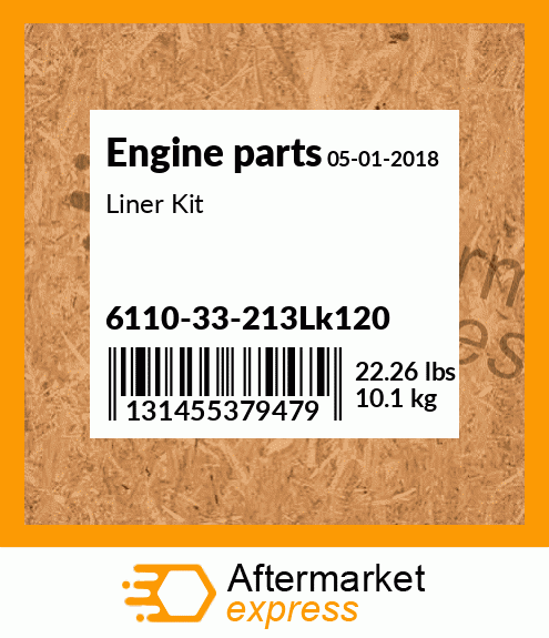 Spare part 6110-33-213LK120 + Liner Kit