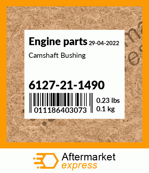 Spare part 6127-21-1490 + Camshaft Bushing