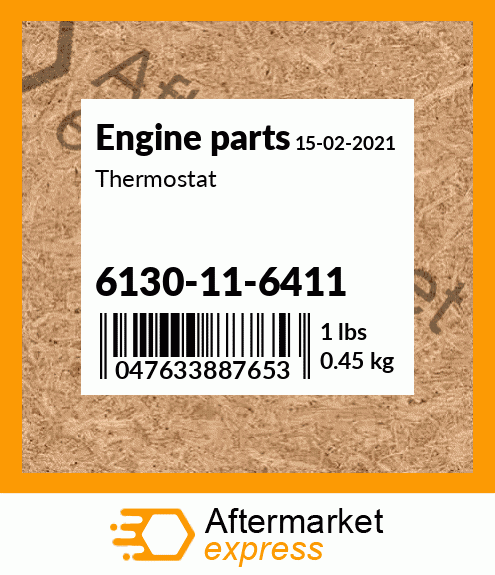 Spare part 6130-11-6411 + Thermostat