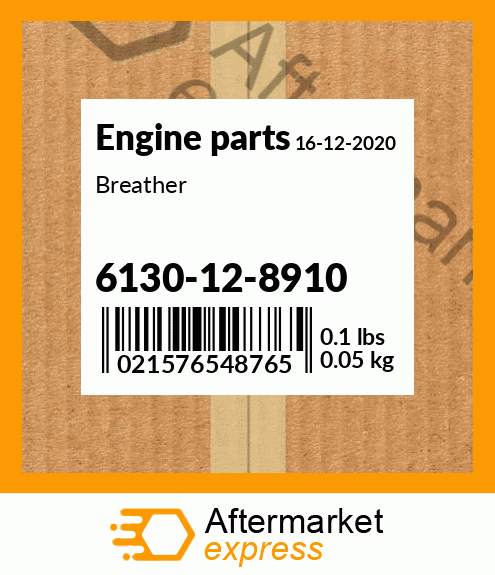 Spare part 6130-12-8910 + Breather