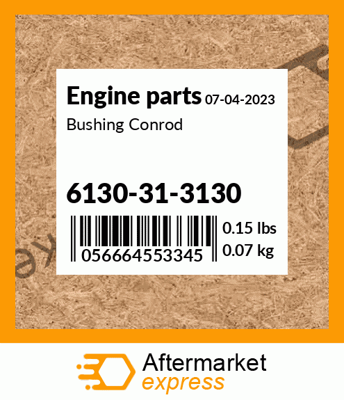 Spare part 6130-31-3130 + Bushing Conrod