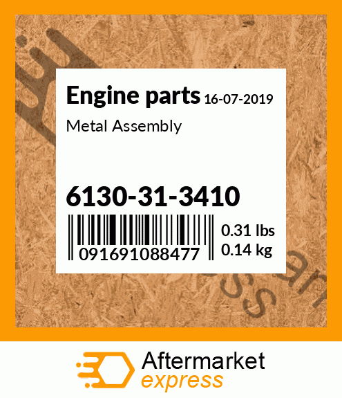 Spare part 6130-31-3410 + Metal Assembly