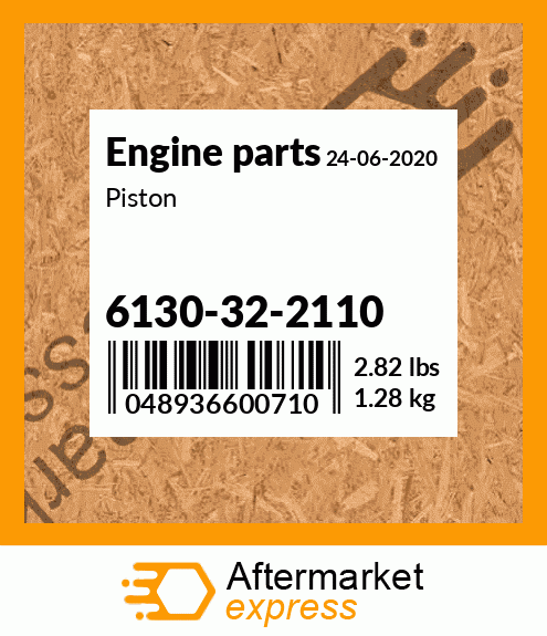 Spare part 6130-32-2110 + Piston