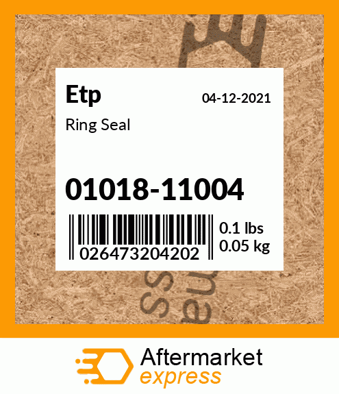 Spare part 01018-11004 + Ring Seal