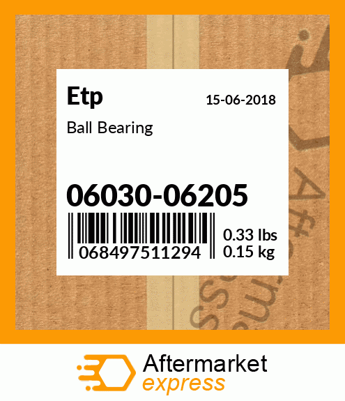 Ball Bearing 06030-06205