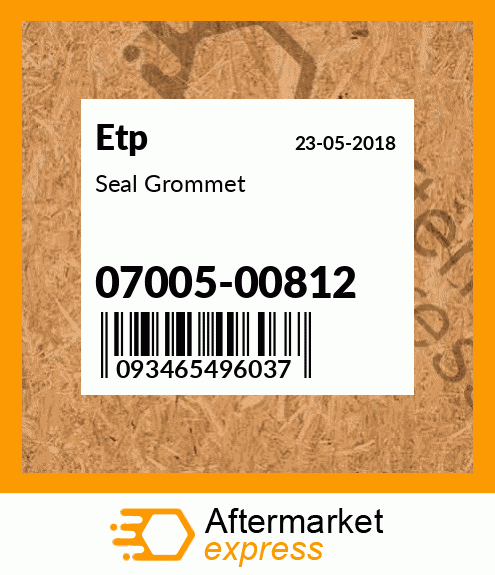 Seal Grommet 07005-00812