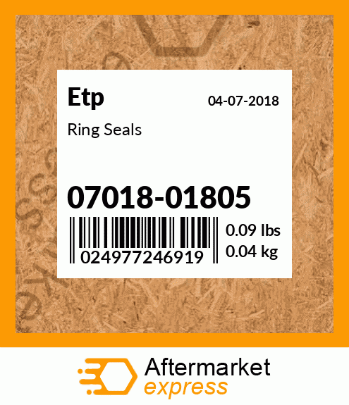 Ring Seals 07018-01805